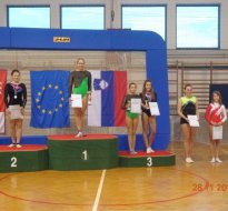 Pokal Slovenije - 1. mesto Asja Benčec, 3.mesto - Maja Čopi